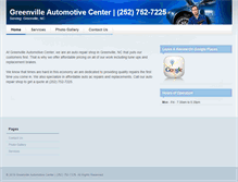 Tablet Screenshot of gacautorepair.com